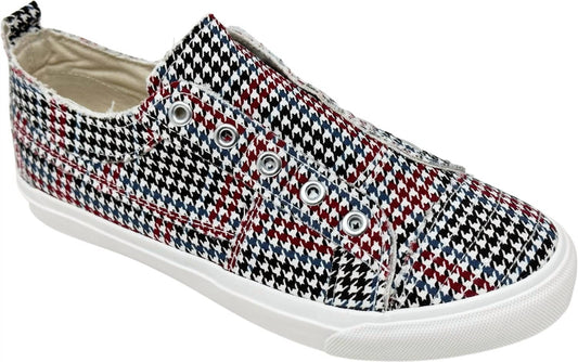 Corkys Footwear - Women's Babalu Houndstooth Sneaker