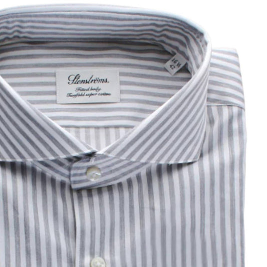 Stenstroms - Men's Striped Dress Shirt