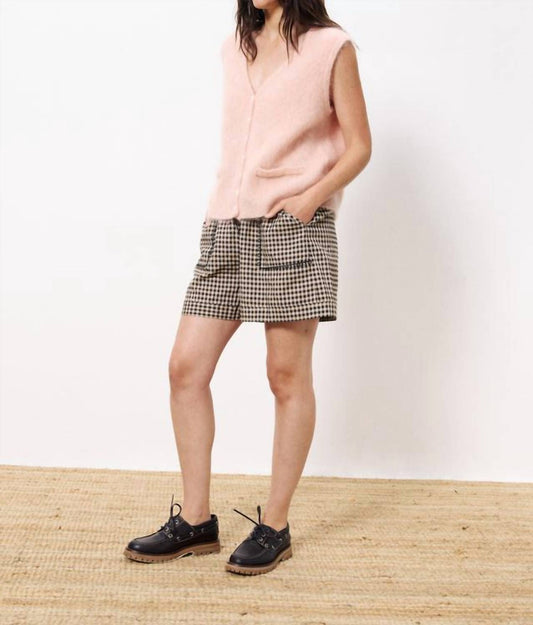 Frnch - Meliza Knit Buttoned Vest Top