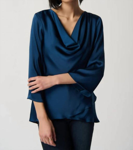 Joseph Ribkoff - Women's Satin Blouse