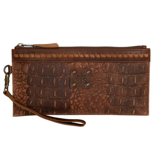 Sts Ranchwear - Women's Catalina Croc Clutch Bag