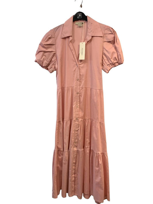 Astrid - Women's Button Down Tiered Dress