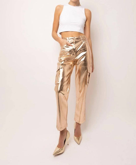 Amylynn - Lupe Utility Metallic Pants