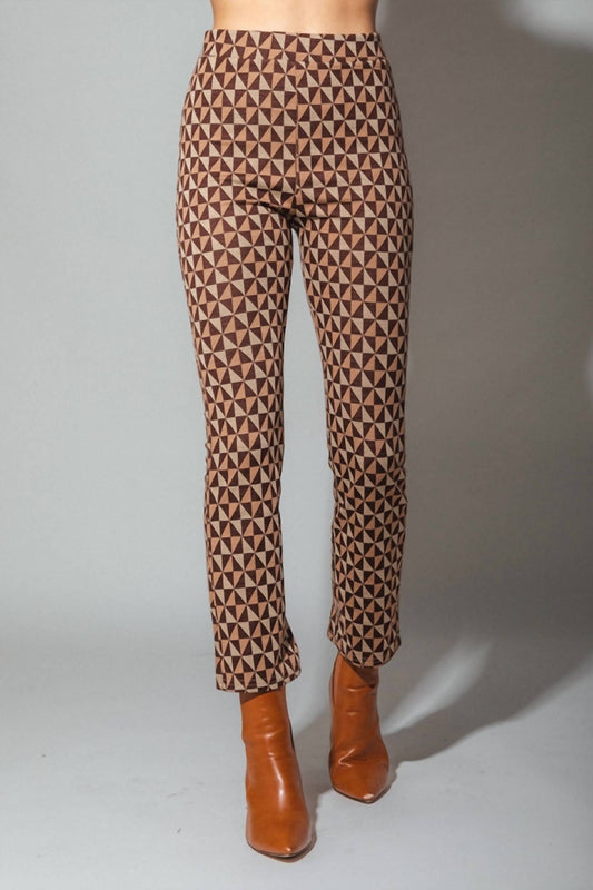 Very J - Printed Leggings Fit Pants