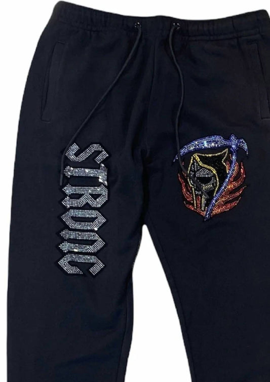 Roku Studio - Men's Rhinestone Strong Sweatpants