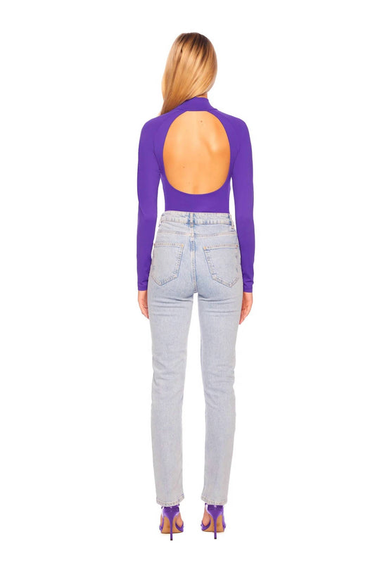 Susana Monaco - Open Back Mock Bodysuit