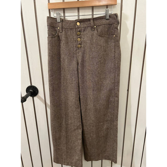 Fidelity - Women's Speckled Crop Wide Leg Pants