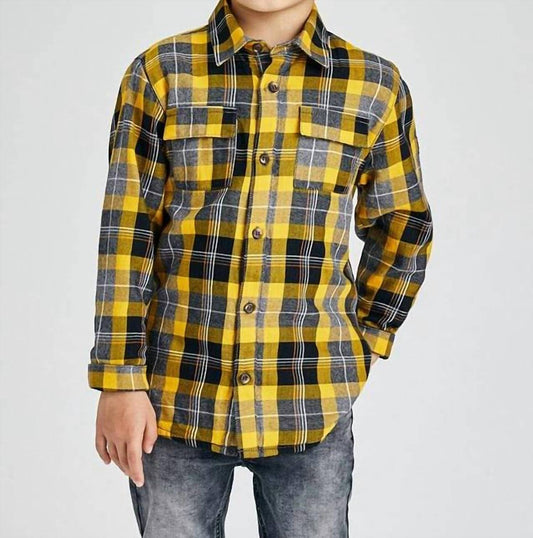 Mayoral - Plaid Button Collar Shirt