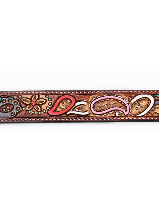 American Darling - Women's Beautifully Hand Tooled Genuine Belt