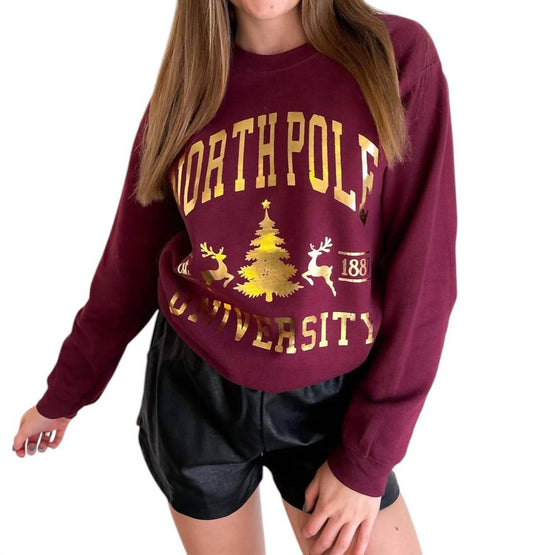 Wknder - North Pole University Sweatshirt