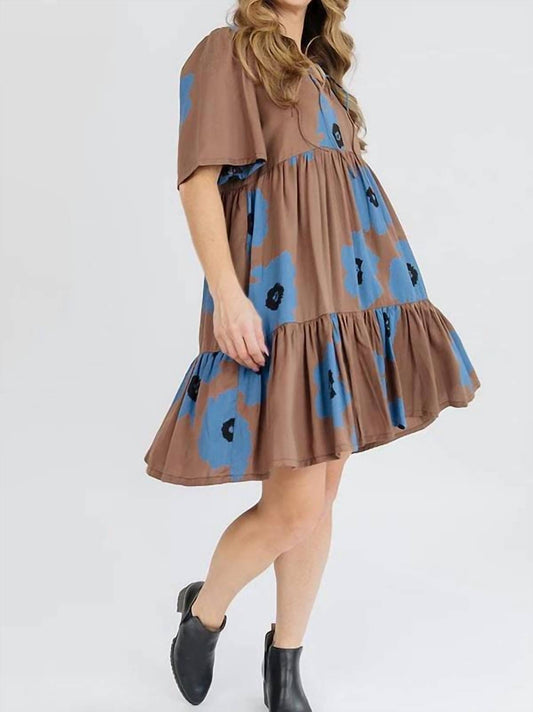 Mata Traders - Adelaide Tiered Mini Dress