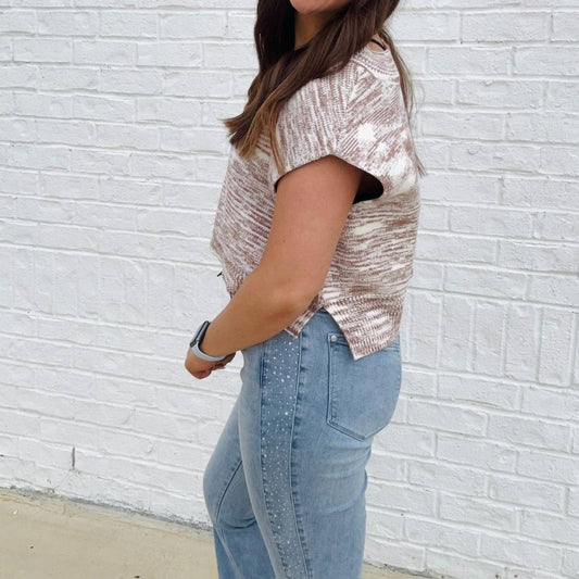 Day + Moon - Boxy Sweater Vest