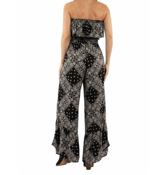 Scully - Bandana Print Jumpsuit