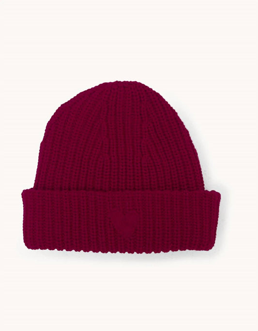 Kerri Rosenthal - Heart Patch Beanie