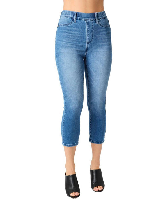Judy Blue - High Waist Skinny Fit Pull On Capri