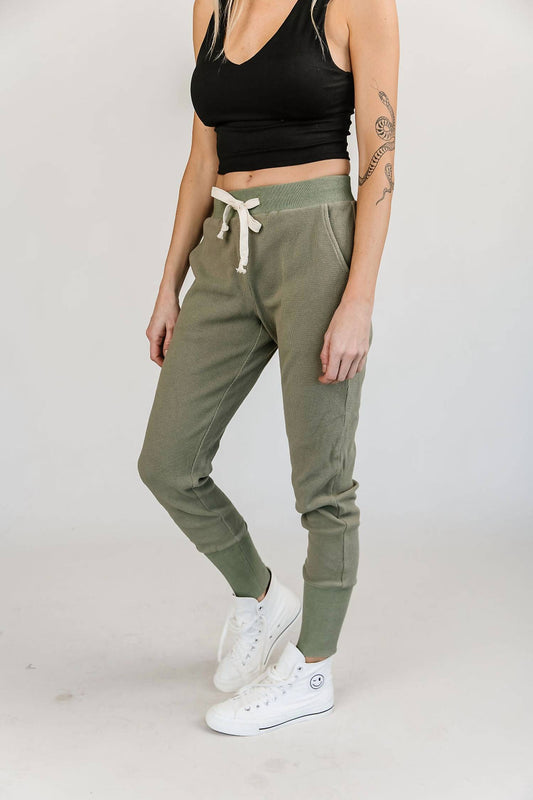 Waffle Knit Jogger
