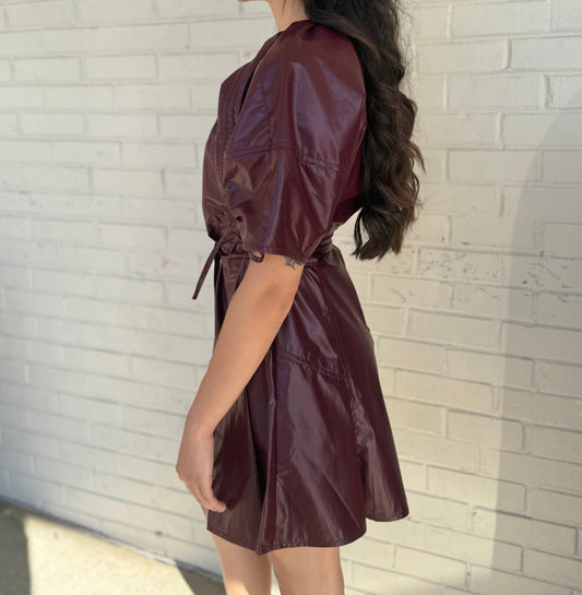 Strut & Bolt - Courtney Faux Leather Dress