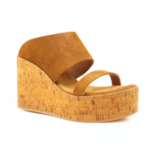 Antelope - Women's Aurora Cork Wedge Sandals