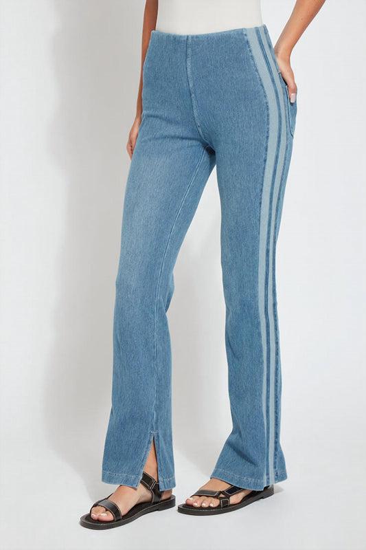 Lysse - Horizon Stripe Baby Boot Denim