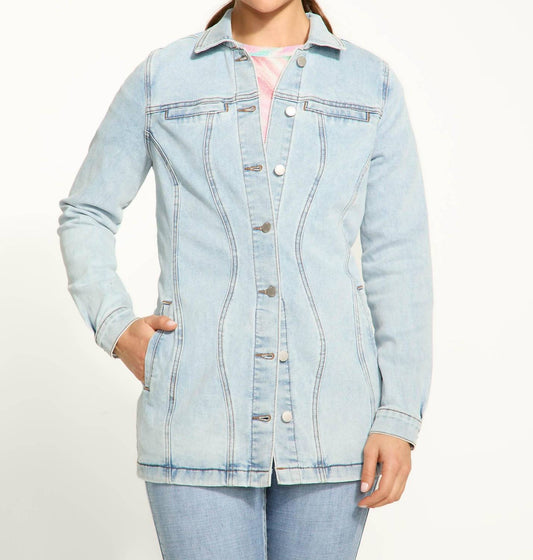 Fdj - Women's Long Denim Jacket