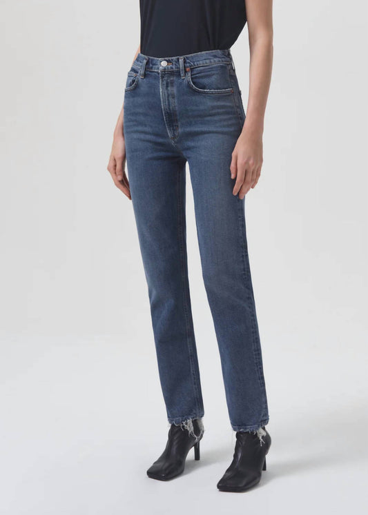 Agolde - High Rise Stovepipe Jeans