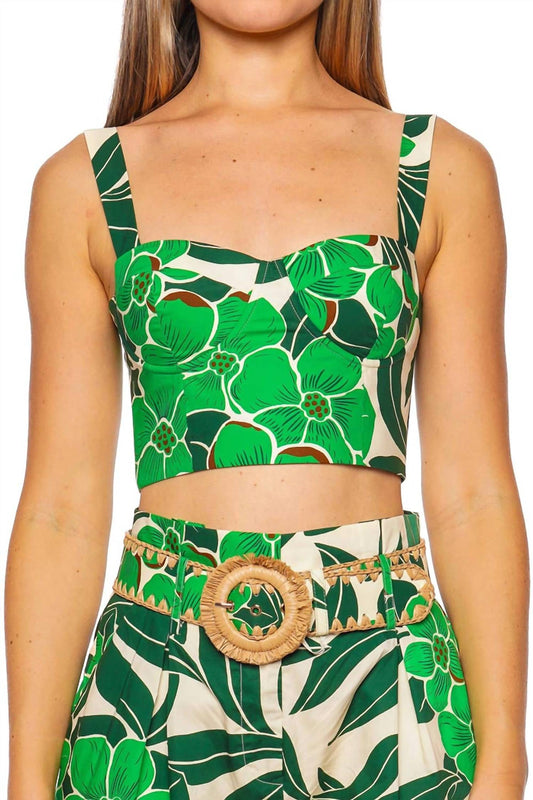 Cara Cara - Claudine Cropped Top