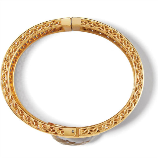 Brighton - Women's Golden Moon Hinged Bangle