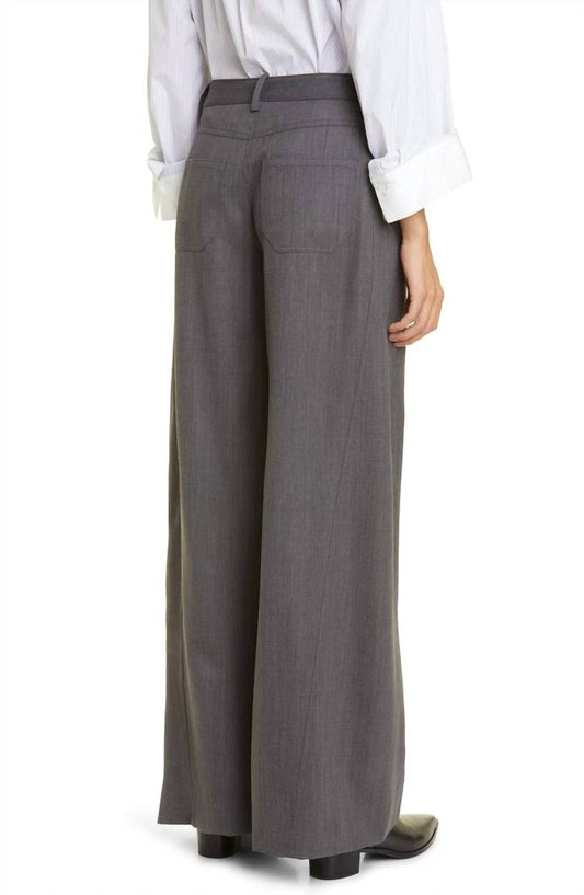 Twp - Joanna Stretch Virgin Wool Wide Leg Pants