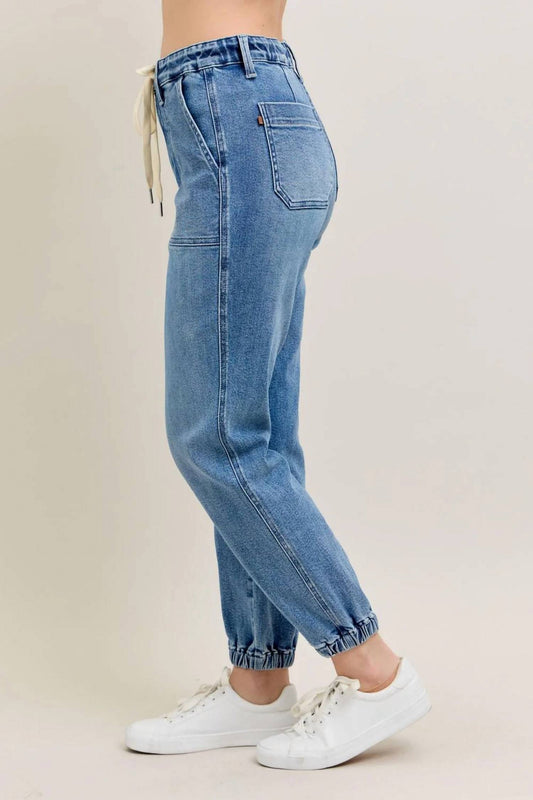 Judy Blue - High Waist Jogger Denim Jeans