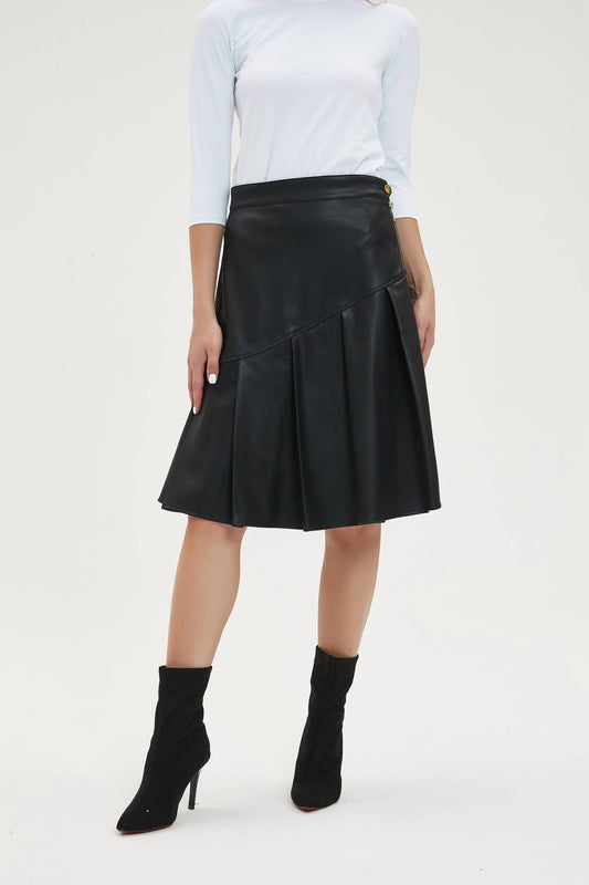 Lalavon - Half Pleat Skirt