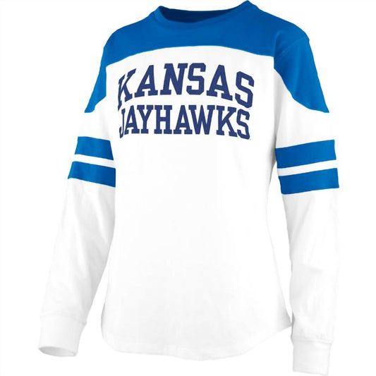 Pressbox - Women's University of Kansas Half-Back Top