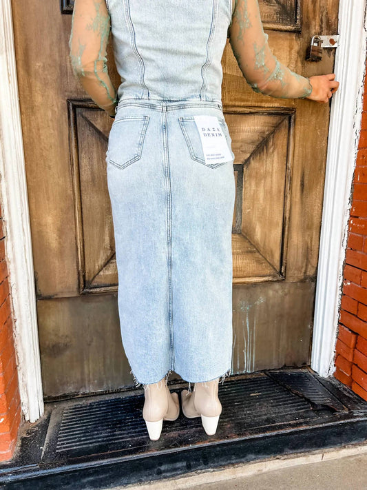 Daze - Women's Next Door Denim Skirt