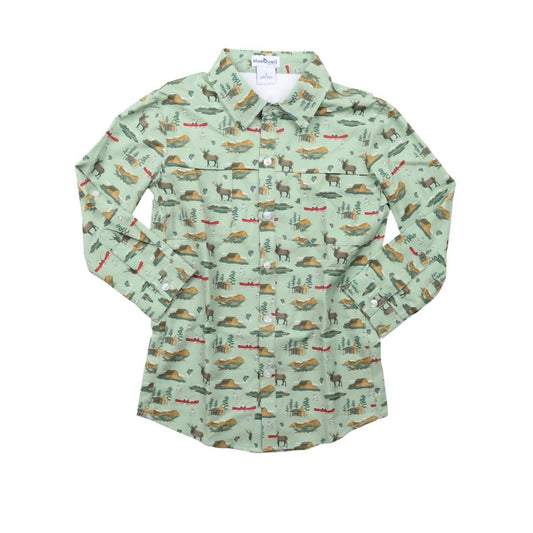Blue Quail Clothing Co. - Boy's Great Outdoors Long Sleeve Shirt