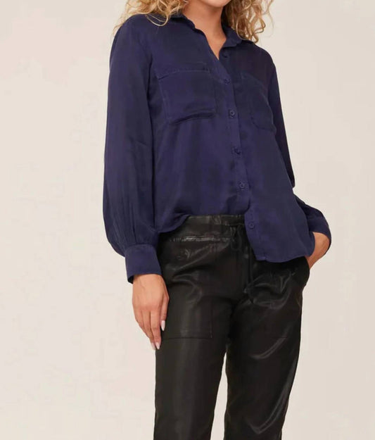 Bella Dahl - Two Pocket Bishop Sleeve Shirt