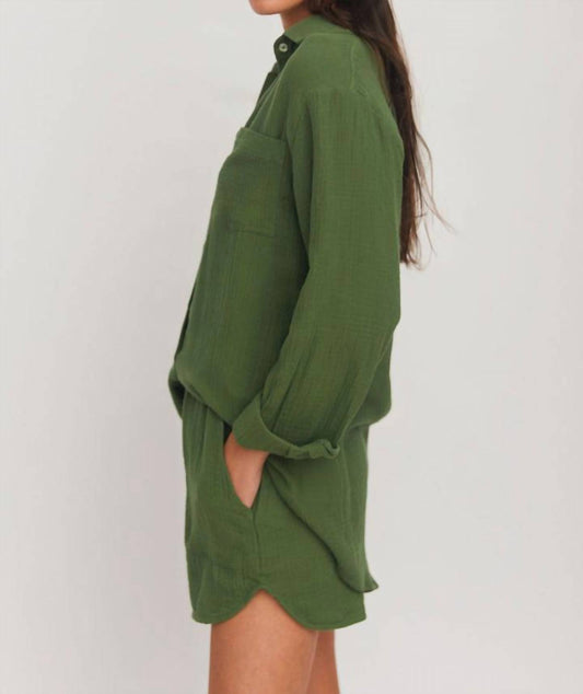 Citrine - Hampton Shirt Dress