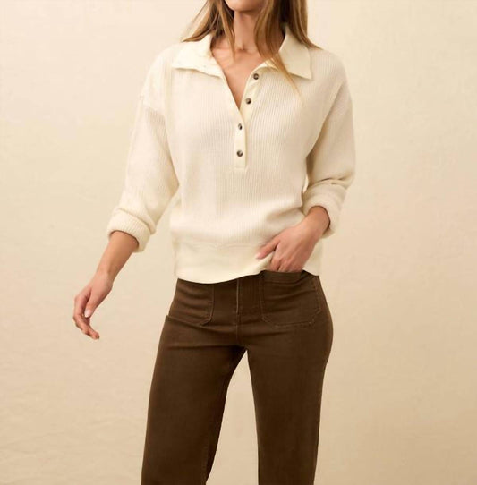 Faherty - Apres Waffle Henley Top