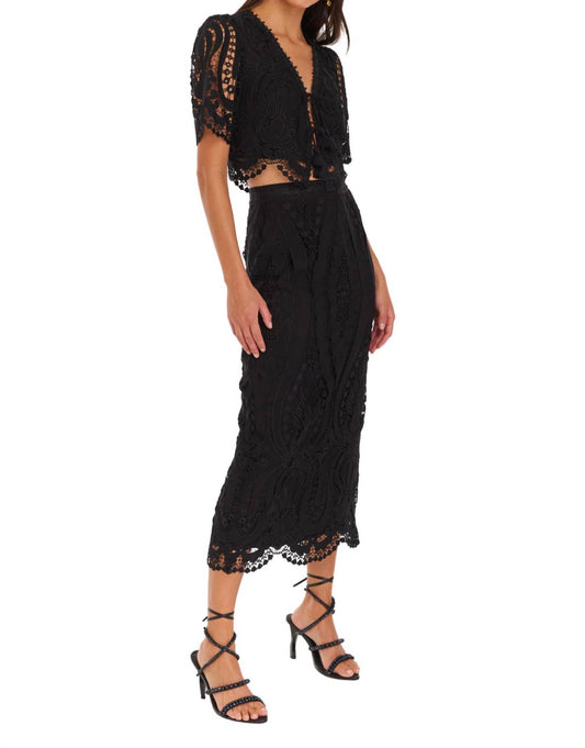 Allison New York - Paige Midi Skirt