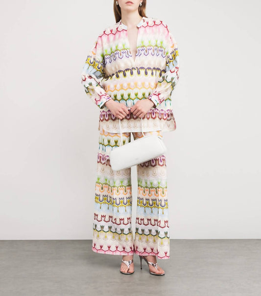 Missoni - Geometric Pattern Blouse