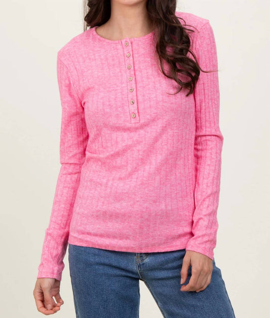 Zenana - Basic And Bright Ribbed Top