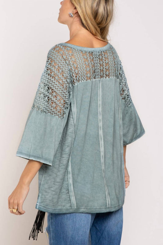 Pol - Boho Crochet Top