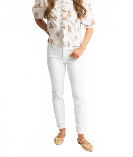 Karlie - London Floral Ruffle Top