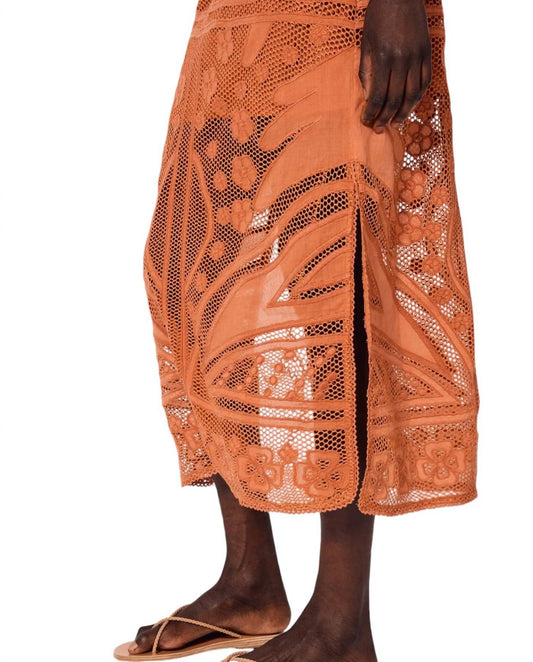 Cleobella - Shelby Crochet Midi Dress