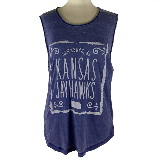 Pressbox - Women's University of Kansas Ruffy Tank