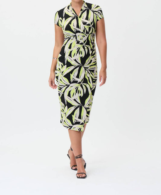 Joseph Ribkoff - Ruched Bodycon Dress
