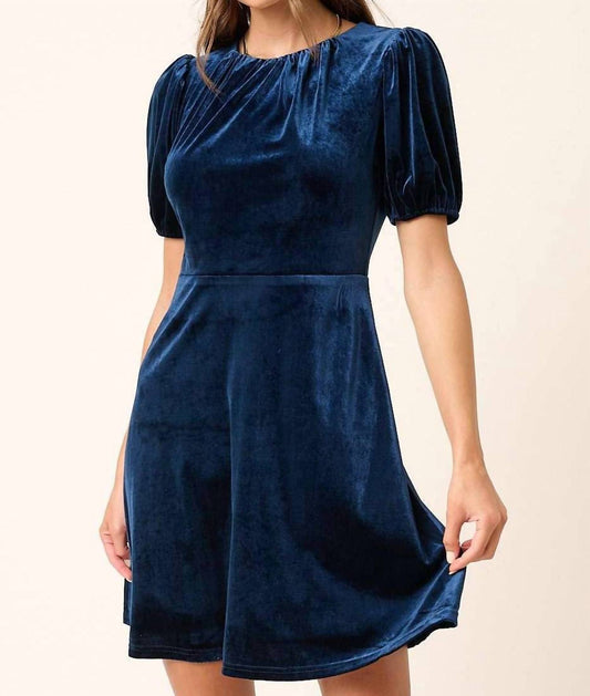 Mittoshop - Velvet Mini Dress