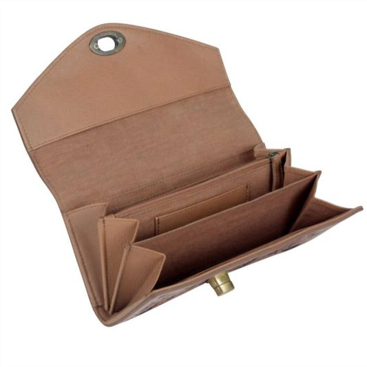 Myra - Women's Amity Embossed Leather Wallet