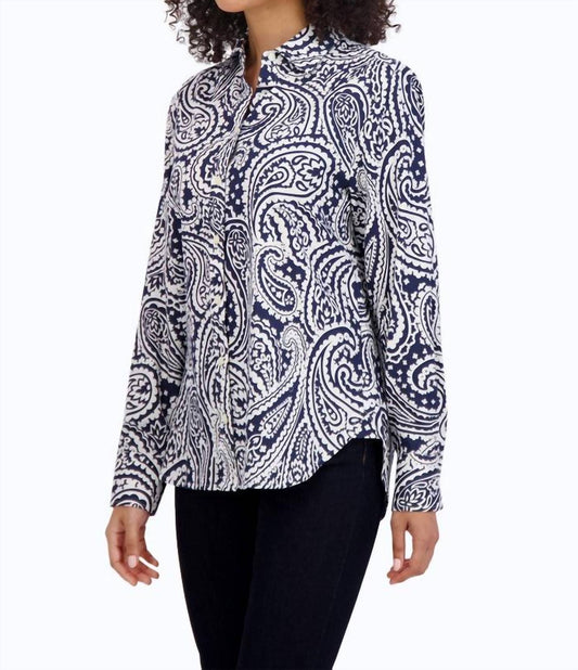 Foxcroft - Meghan No Iron Paisley Shirt