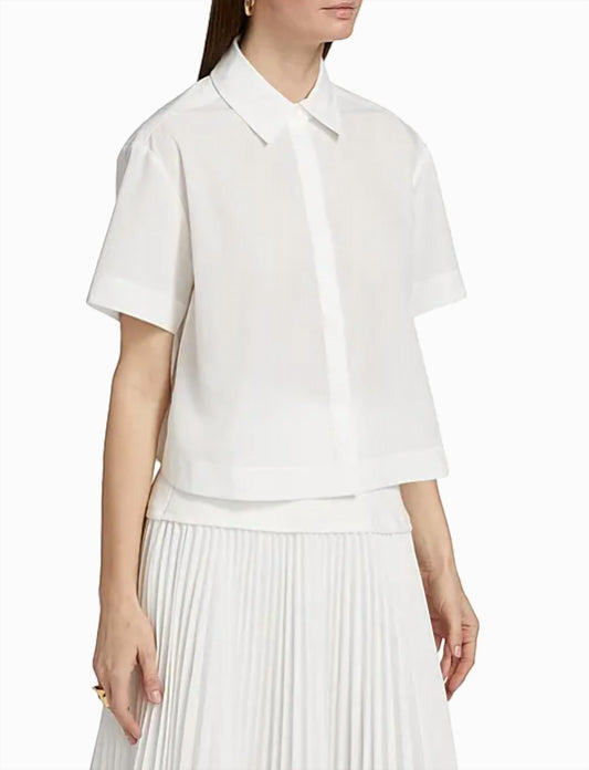 Jonathan Simkhai - Bernie Pleated Shirt