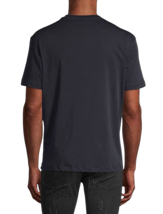 Bally - Men's Short Sleeve Striped Logo T-shirt