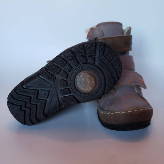 Renbut Shoes - Kid's Velcro Triple Strap Snow Boots